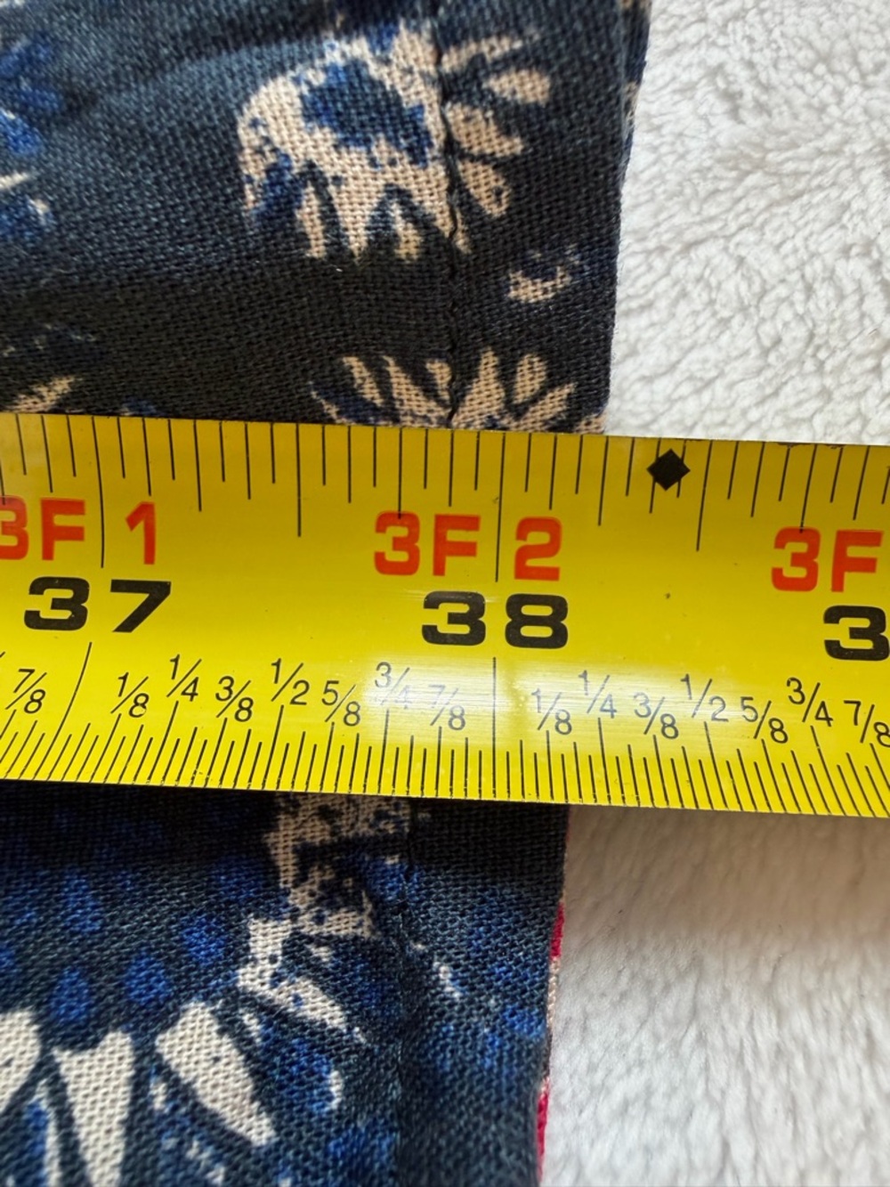 NWT Natural Life Navy and Red Hankerchief Patchwork Side Slit Boho Maxi Skirt - Picture 10 of 10